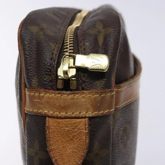 LOUIS VUITTON Monogram Compiegne 28 Clutch Bag M51845 LV Auth 132051 - Picture 8 of 16